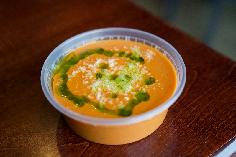 Roasted Tomato Basil Soup